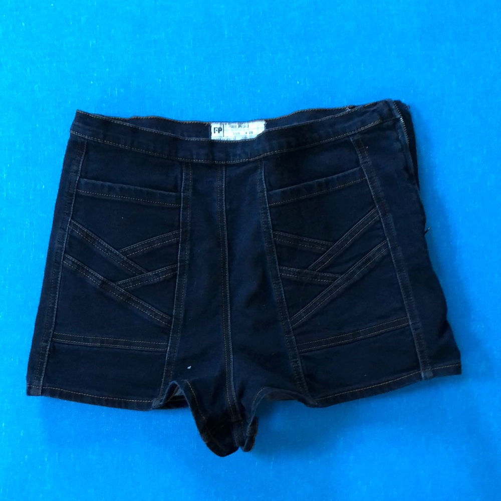 Free People Jean shorts